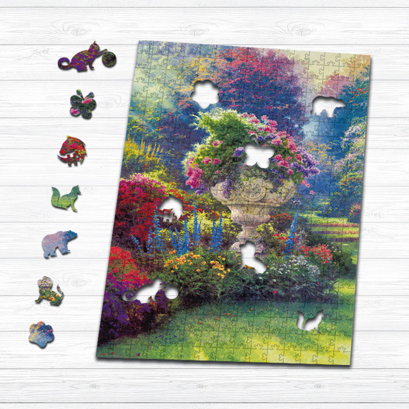 Garden Wooden Jigsaw Puzzle - aimpuzzle