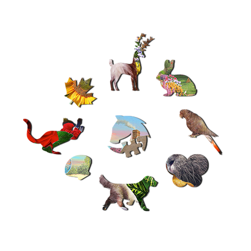 RV Travel Scenery Wooden Jigsaw Puzzle - aimpuzzle