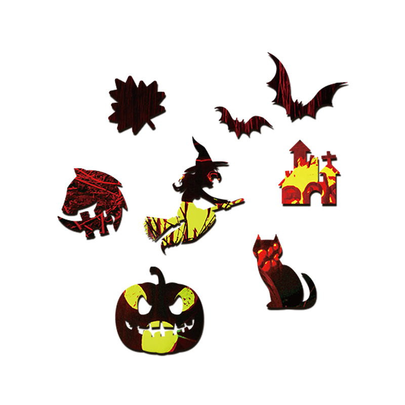 Halloween Pumpkin Lamp Wooden Jigsaw Puzzle - aimpuzzle