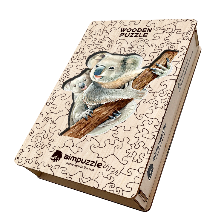 Koala Wooden Jigsaw Puzzle - aimpuzzle