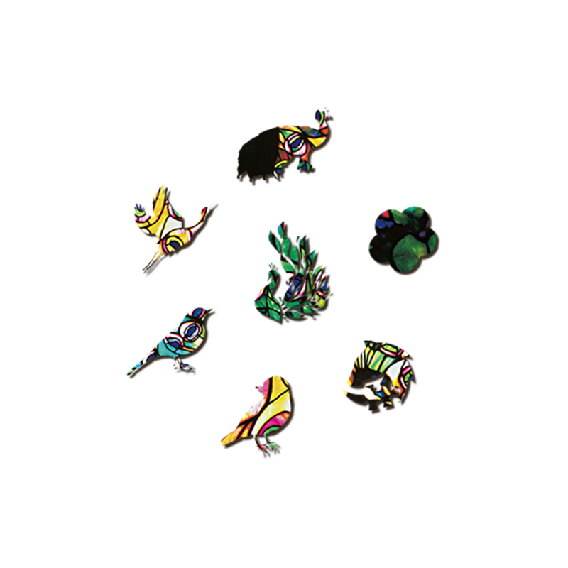 Peacock Wooden Jigsaw Puzzle - aimpuzzle