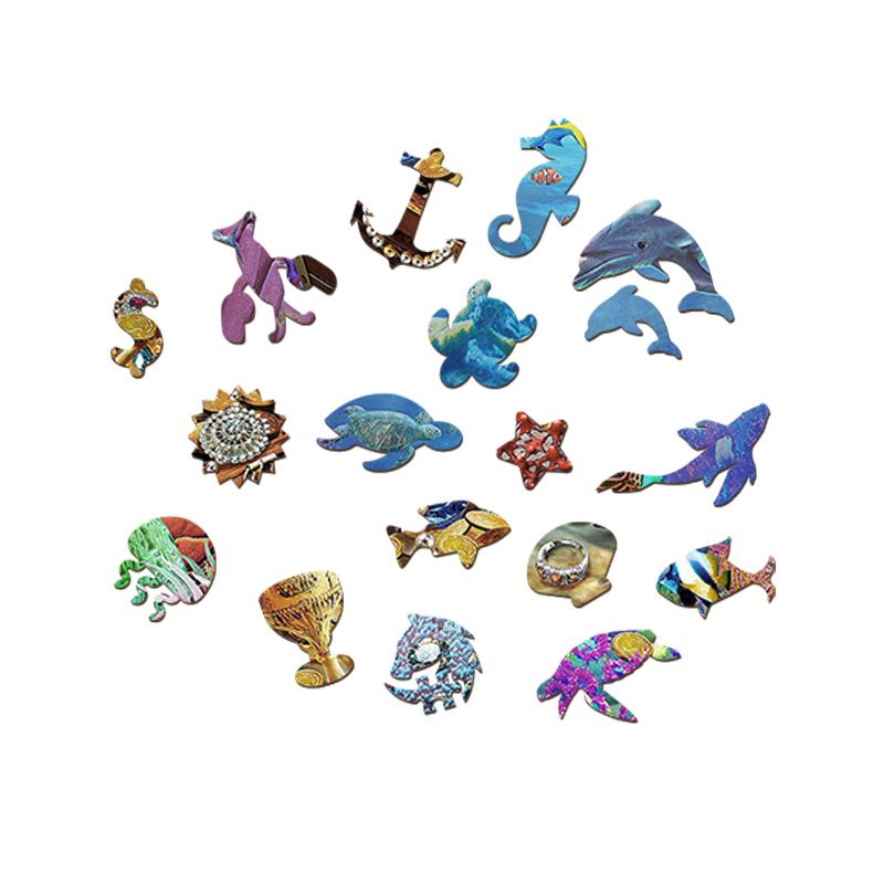 Undersea Treasure Wooden Jigsaw Puzzle - aimpuzzle