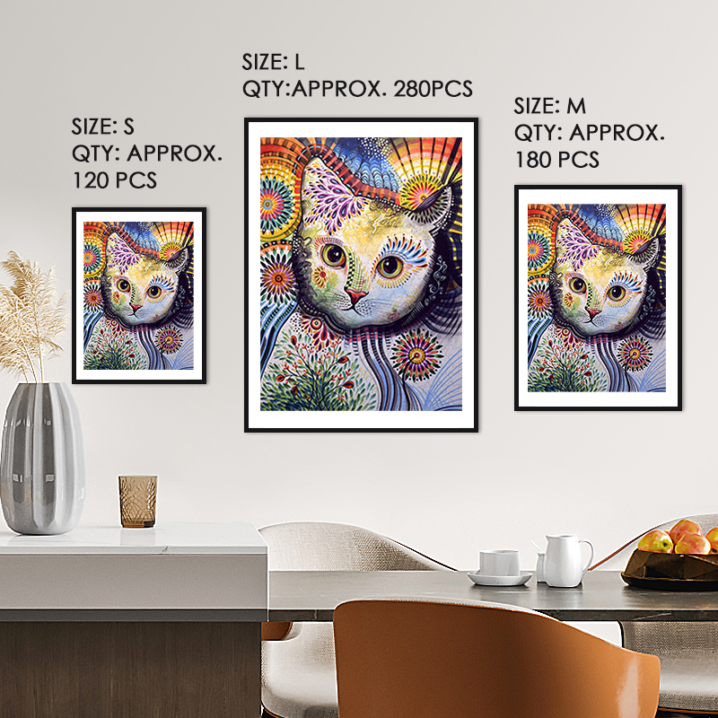 Big Eye Cat Wooden Jigsaw Puzzle - aimpuzzle