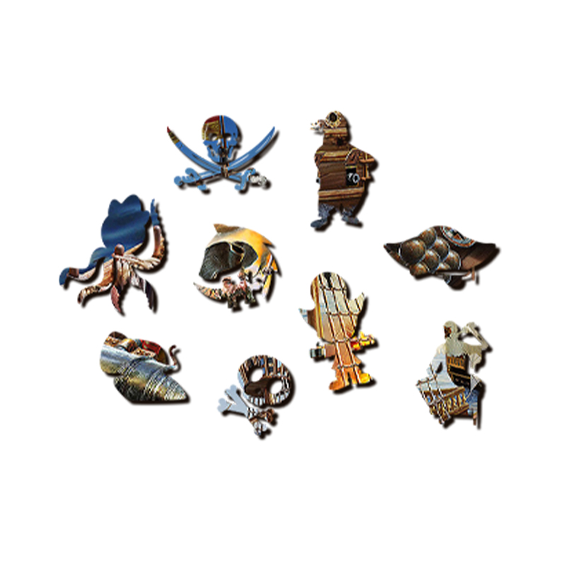 Battle Ship Wooden Jigsaw Puzzle - aimpuzzle