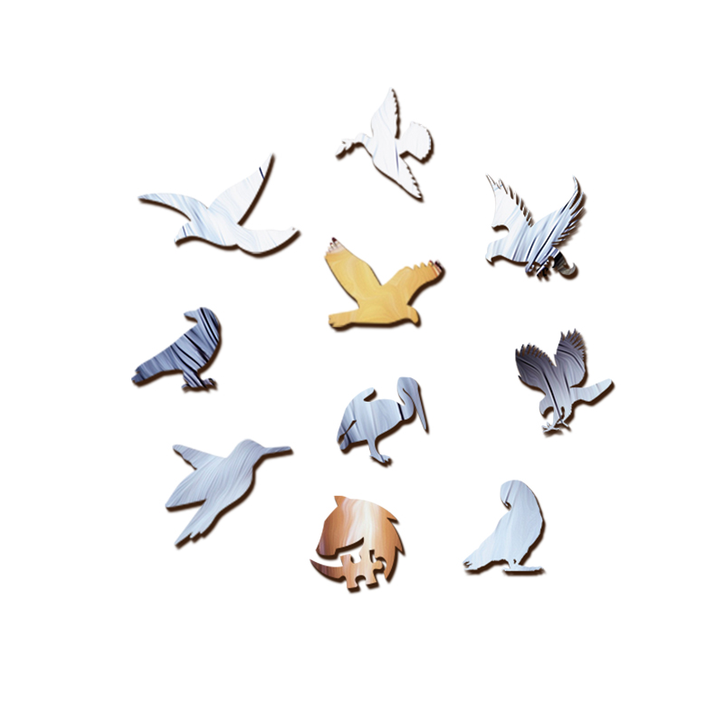 Eagle Face Wooden Jigsaw Puzzle - aimpuzzle