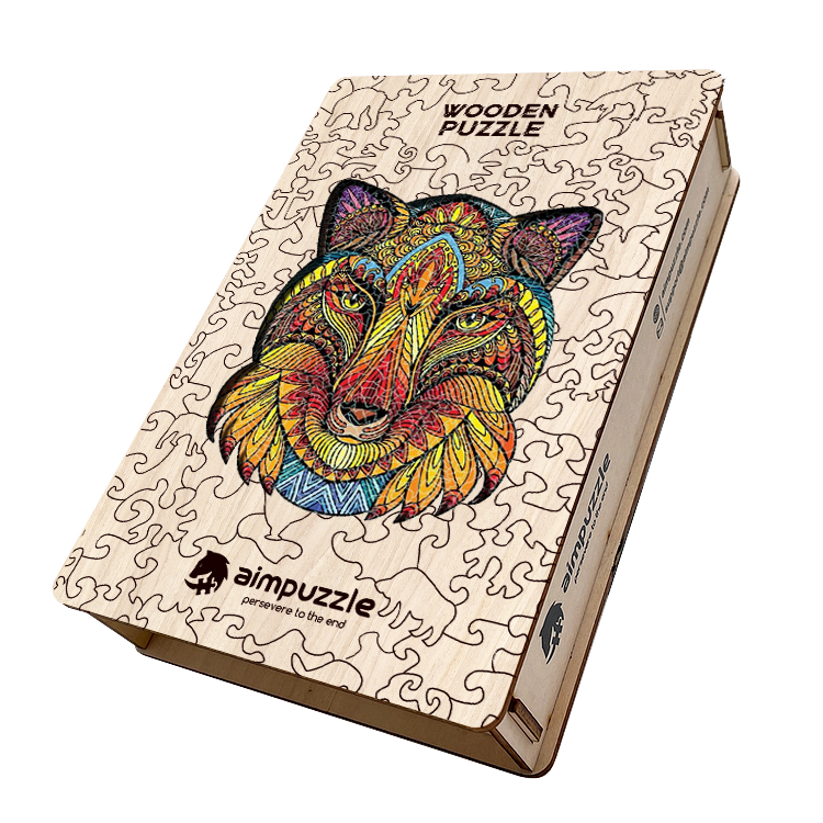 Magic Wolf Wooden Jigsaw Puzzle - aimpuzzle