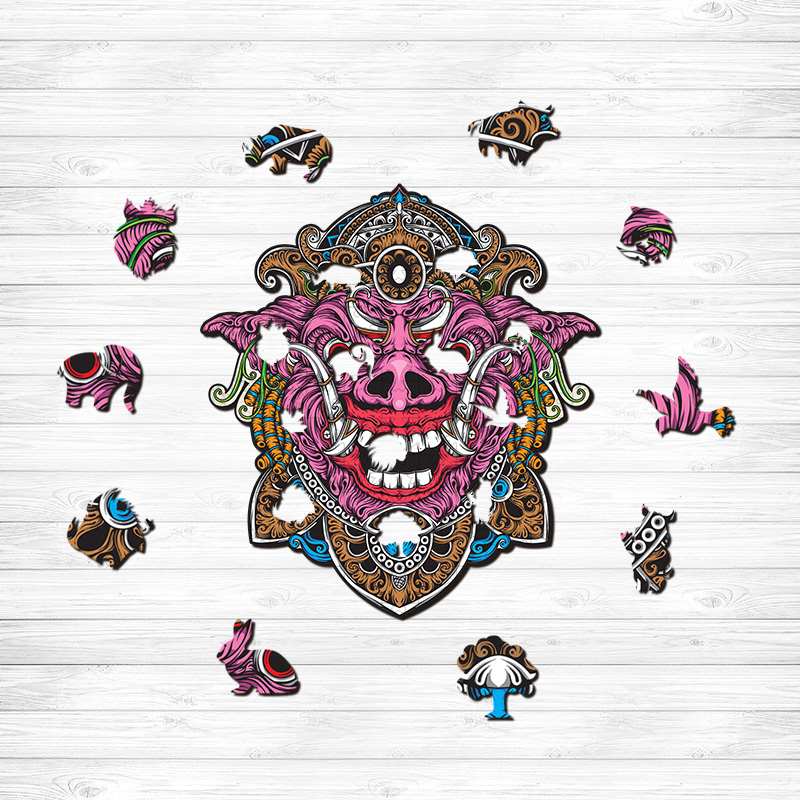 Captain Boar Wooden Jigsaw Puzzle - aimpuzzle