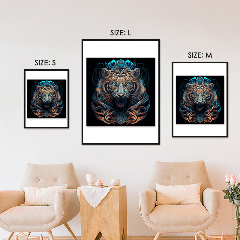 Angry Tiger Wooden Jigsaw Puzzle - aimpuzzle