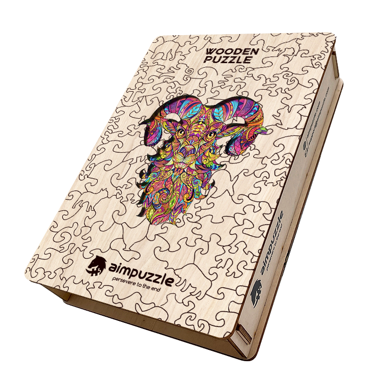 Goat Wooden Jigsaw Puzzle - aimpuzzle
