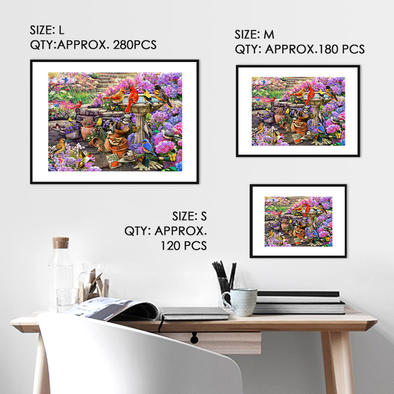 Bird Flocks Wooden Jigsaw Puzzle - aimpuzzle