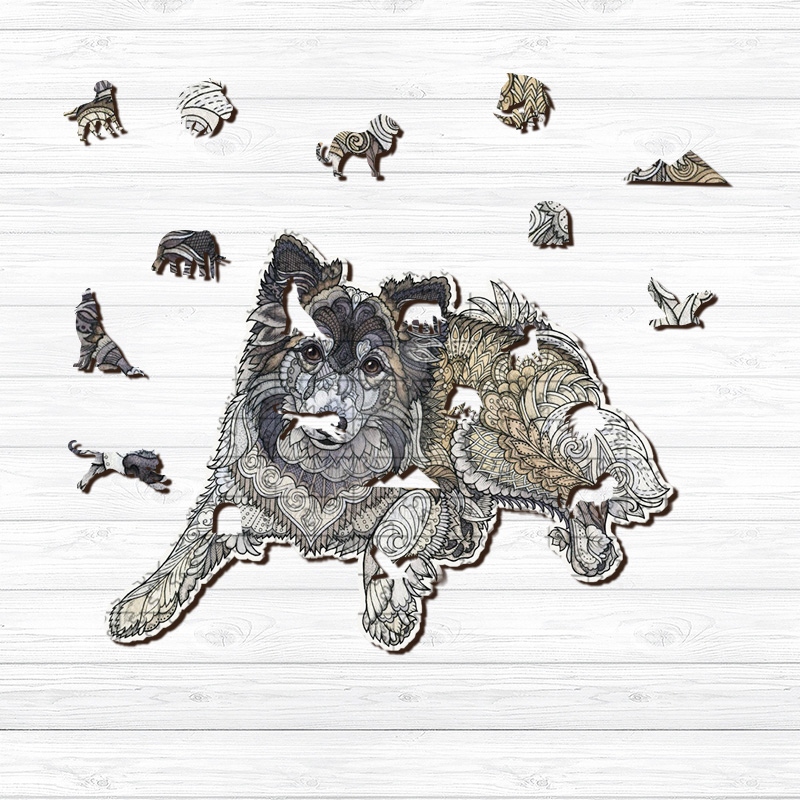 Tibetan Mastiff Wooden Jigsaw Puzzle - aimpuzzle