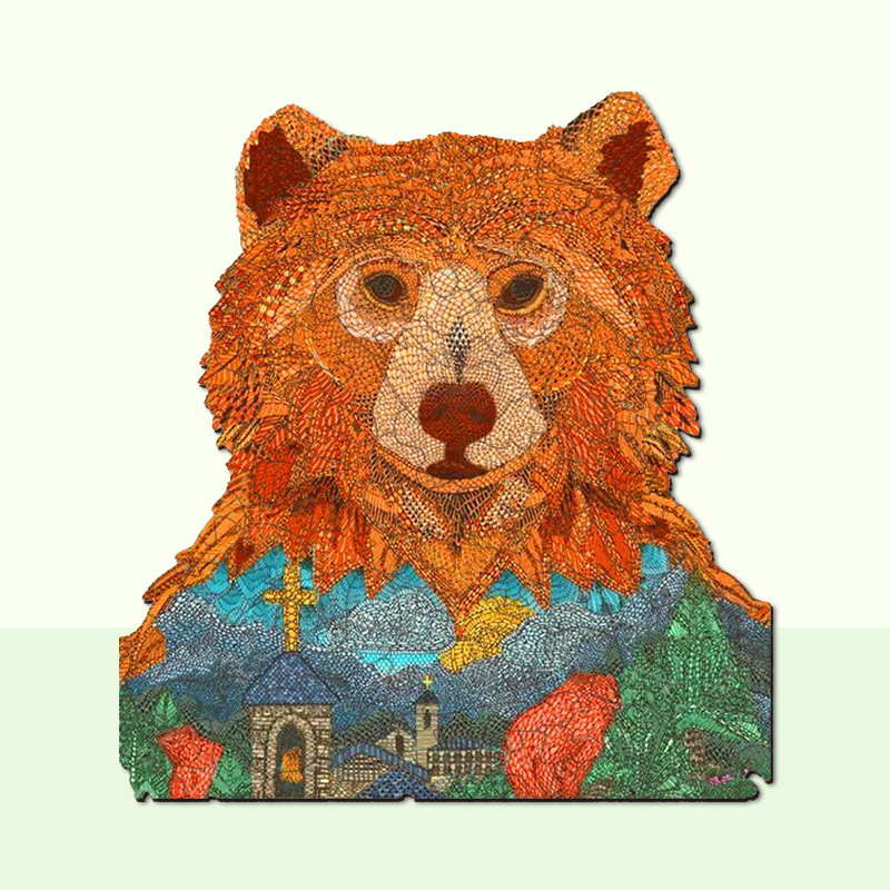 Bear Wooden Jigsaw Puzzle - aimpuzzle
