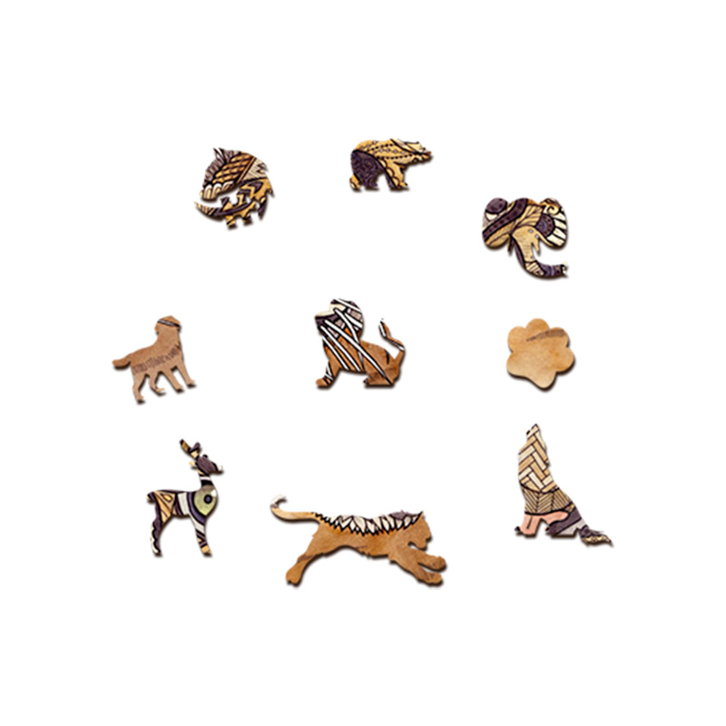 Bengal Tiger Wooden Jigsaw Puzzle - aimpuzzle