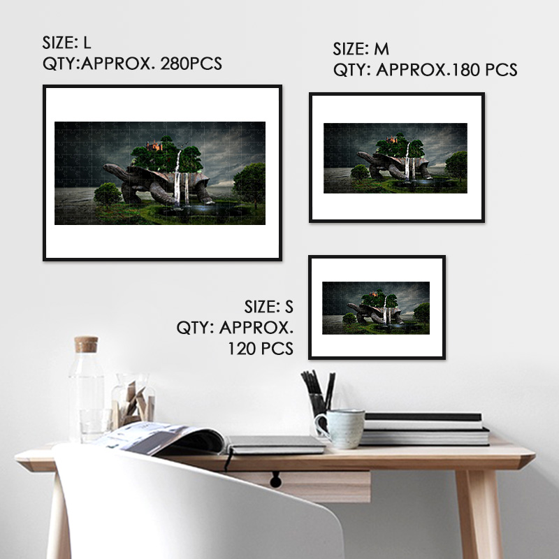 Giant Turtle Wooden Jigsaw Puzzle - aimpuzzle