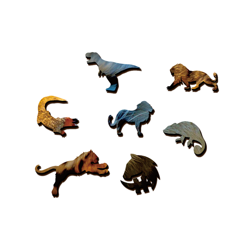 Sleepy Tiger Wooden Jigsaw Puzzle - aimpuzzle