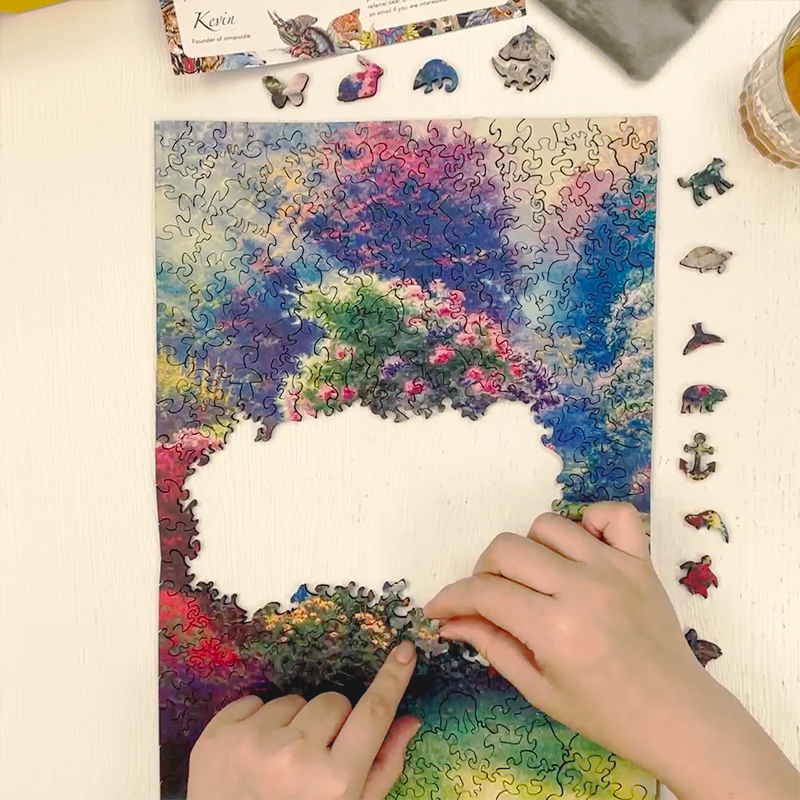 Garden Wooden Jigsaw Puzzle - aimpuzzle