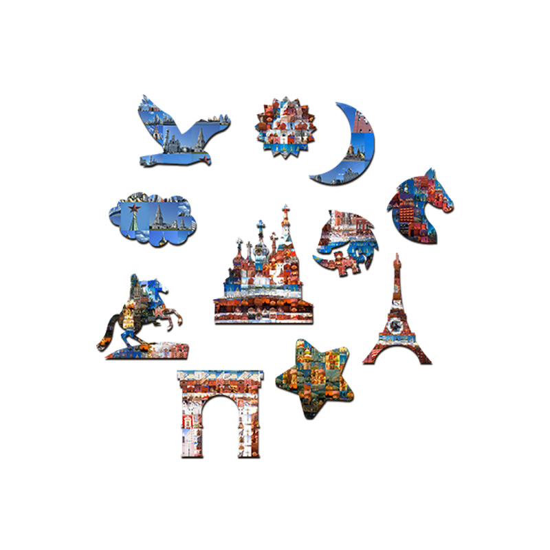 St.Basil's Cathedral Wooden Jigsaw Puzzle - aimpuzzle