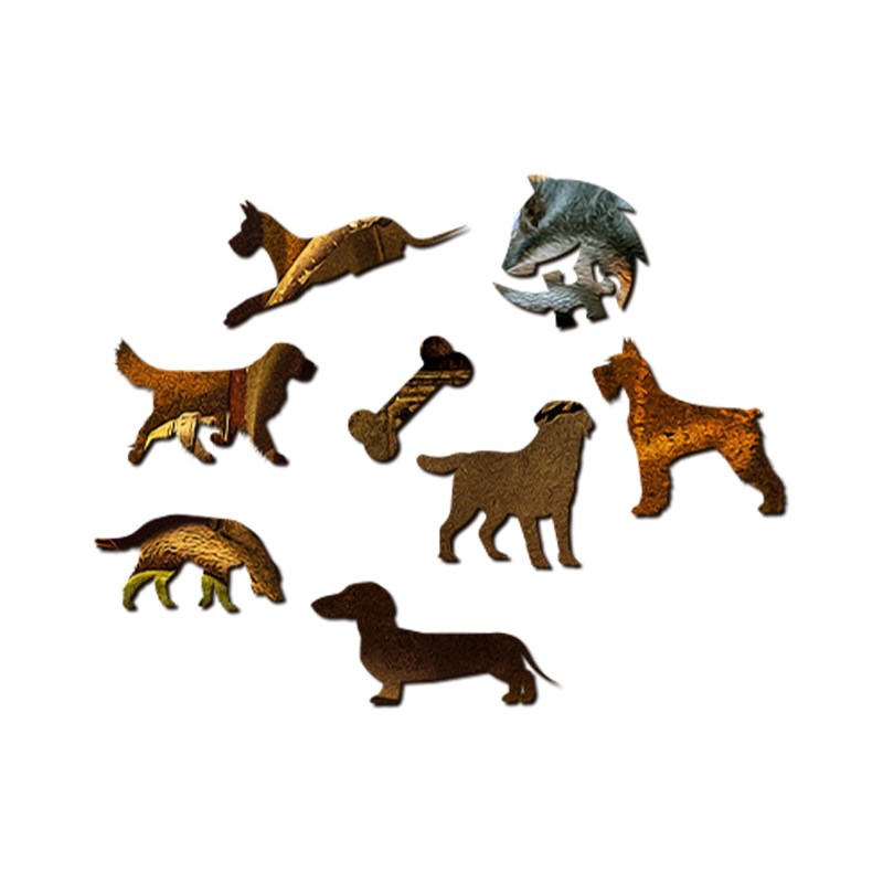 Yoda Dachshund Wooden Jigsaw Puzzle - aimpuzzle