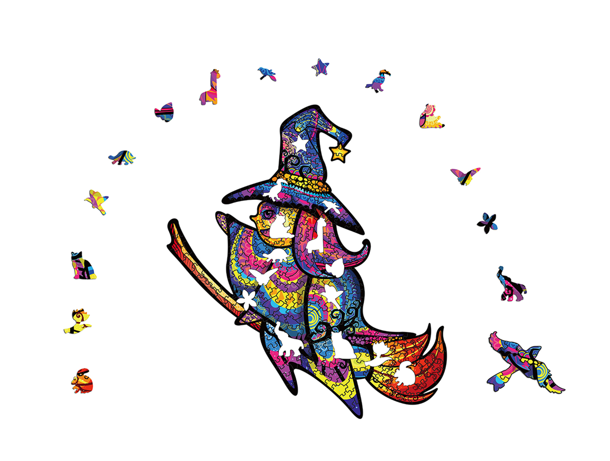 Magician Wooden Jigsaw Puzzle - aimpuzzle