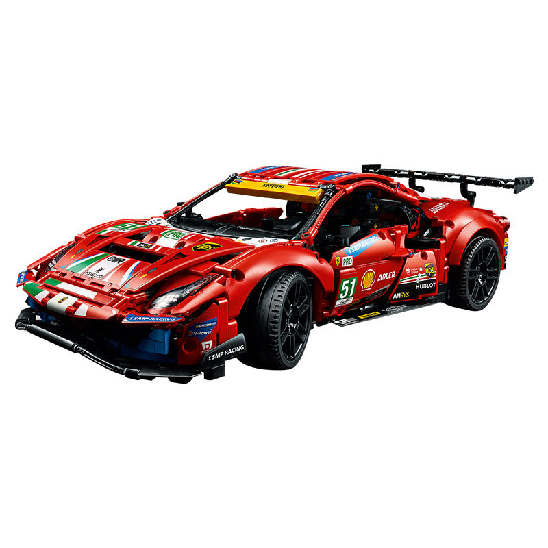 Ferrari 488 GTE Wooden Jigsaw Puzzle - aimpuzzle