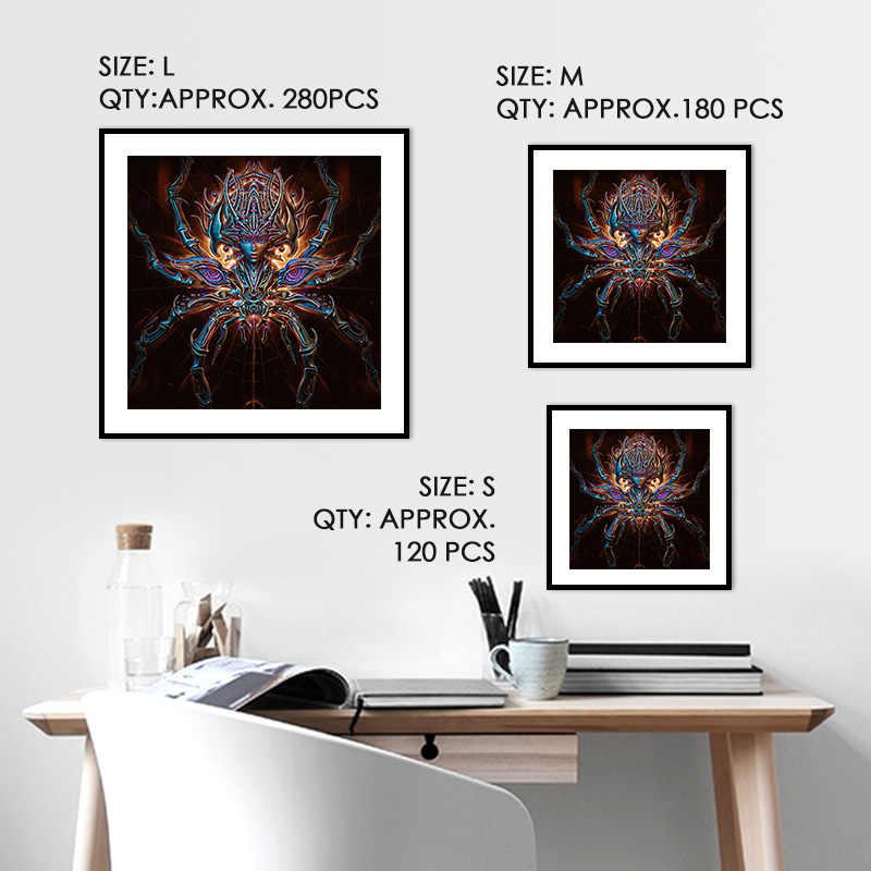 Spider Queen Wooden Jigsaw Puzzle - aimpuzzle