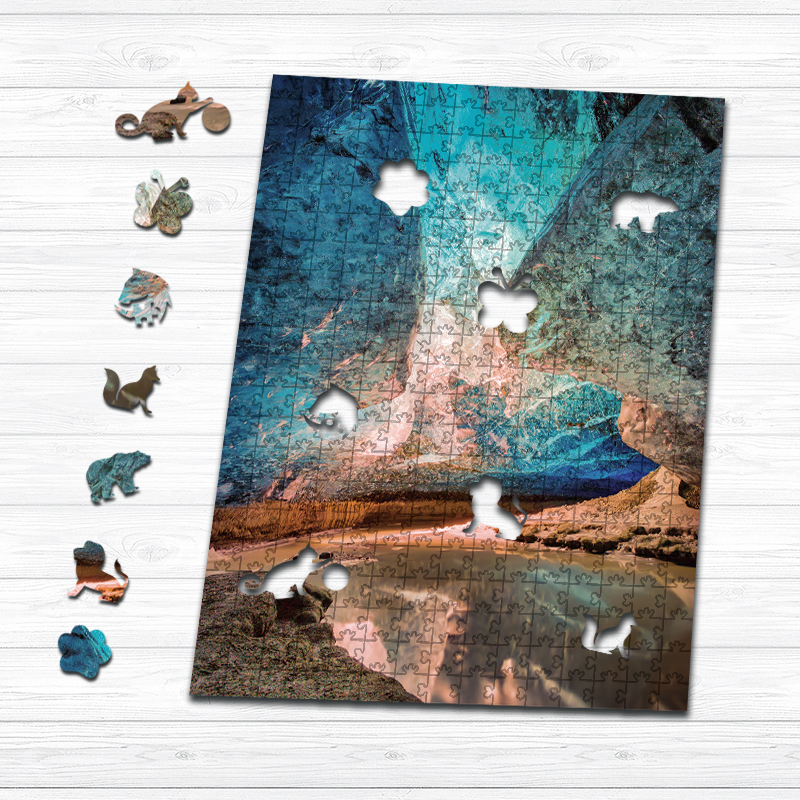 Eisriesenwelt Wooden Jigsaw Puzzle - aimpuzzle
