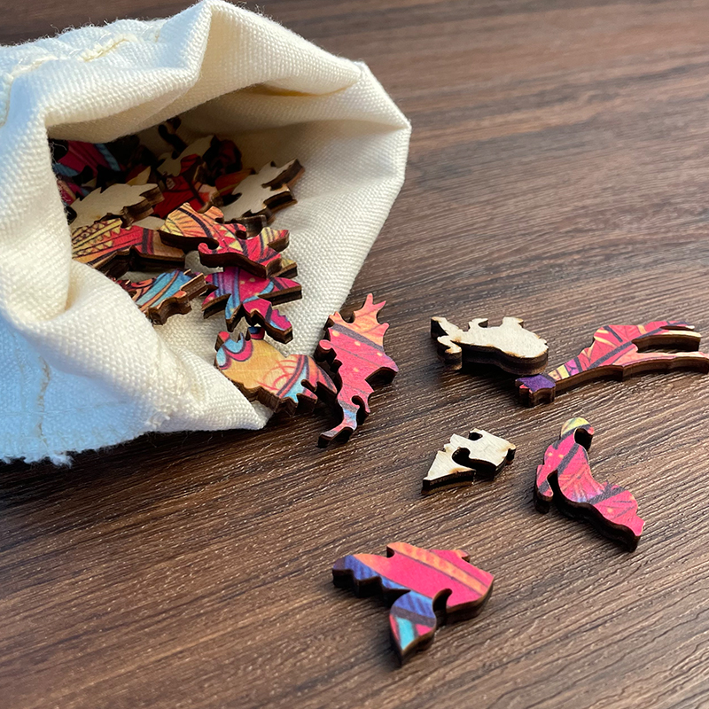 Flying Owl Wooden Jigsaw Puzzle - aimpuzzle