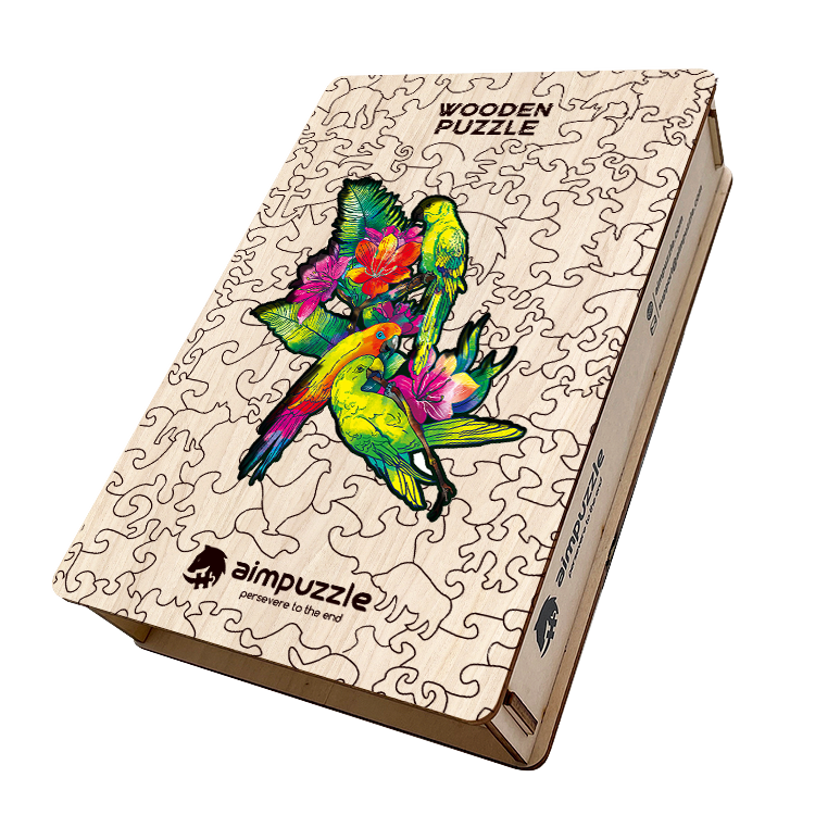 Parrot Wooden Jigsaw Puzzle - aimpuzzle