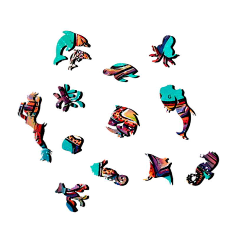 Seahorse Wooden Jigsaw Puzzle - aimpuzzle