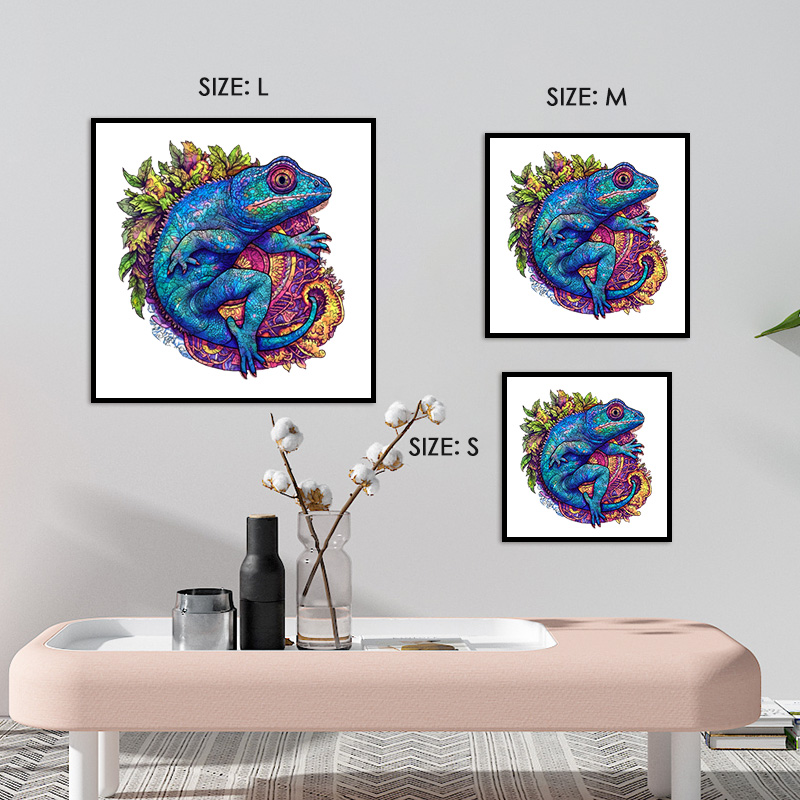 Lizards Wooden Jigsaw Puzzle - aimpuzzle