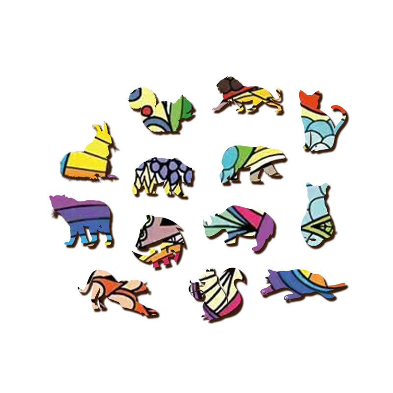 Cute Squirrel Wooden Jigsaw Puzzle - aimpuzzle