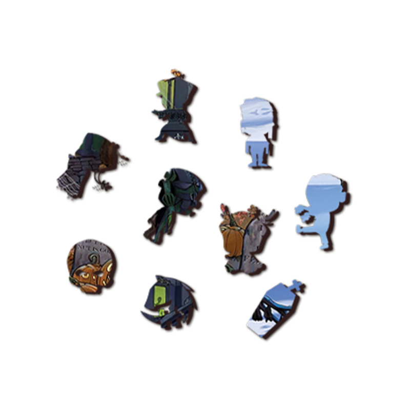 Dracula's Castle Wooden Jigsaw Puzzle - aimpuzzle