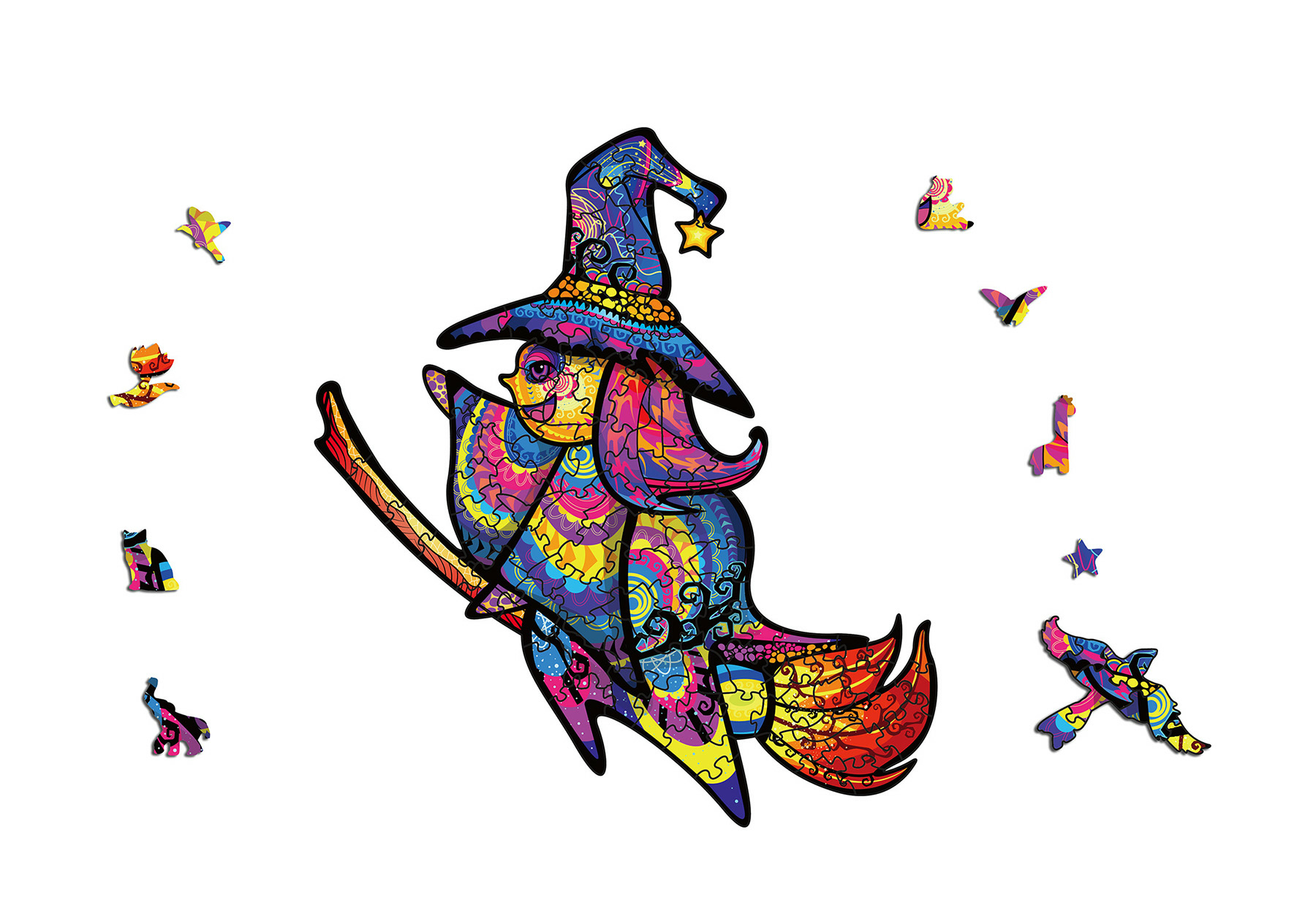 Magician Wooden Jigsaw Puzzle - aimpuzzle