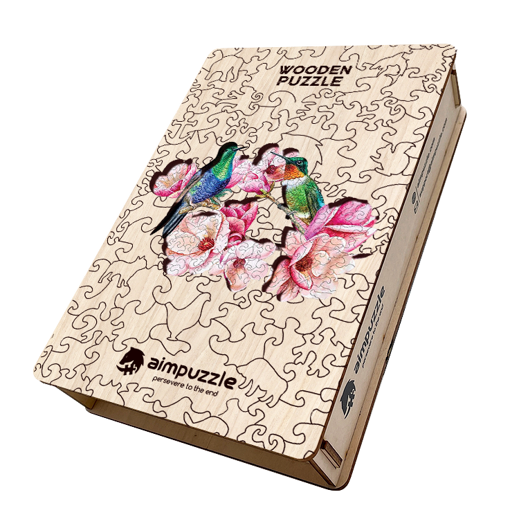 Hummingbird Wooden Jigsaw Puzzle - aimpuzzle