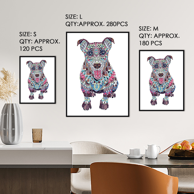 Dog Wooden Jigsaw Puzzle - aimpuzzle