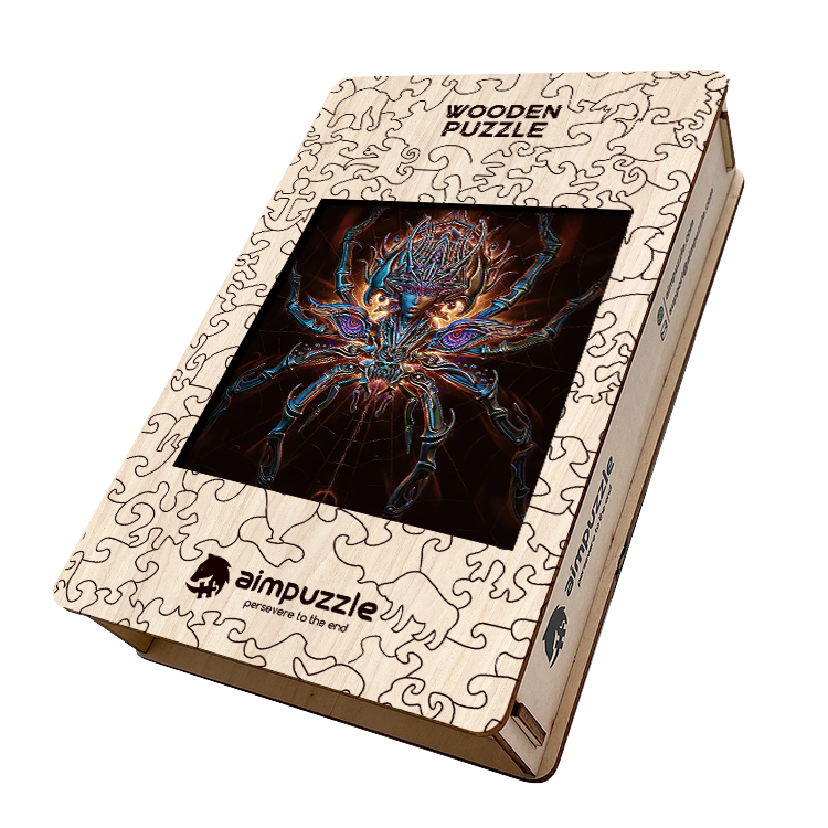 Spider Queen Wooden Jigsaw Puzzle - aimpuzzle