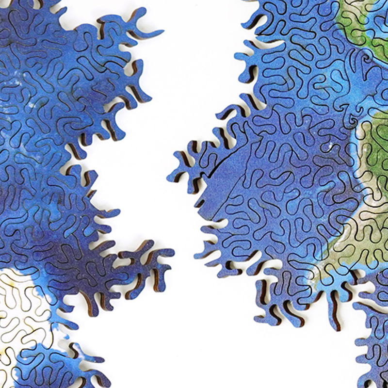 Earth Wooden Jigsaw Puzzle - aimpuzzle