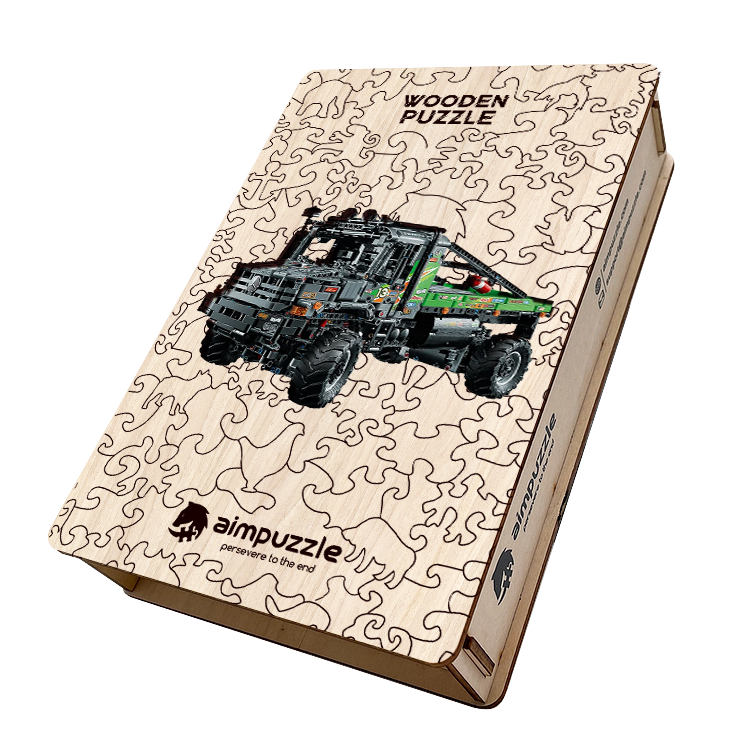 4x4 Mercedes Wooden Jigsaw Puzzle - aimpuzzle