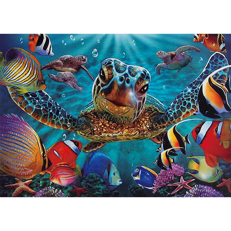 Sea Turtle Wooden Jigsaw Puzzle - aimpuzzle