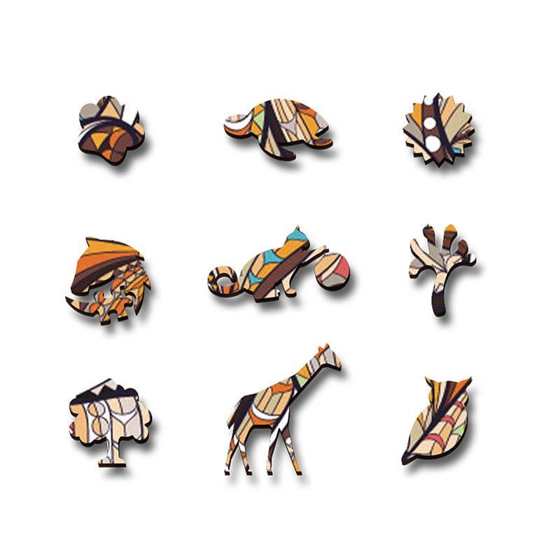 Lioness Wooden Jigsaw Puzzle - aimpuzzle