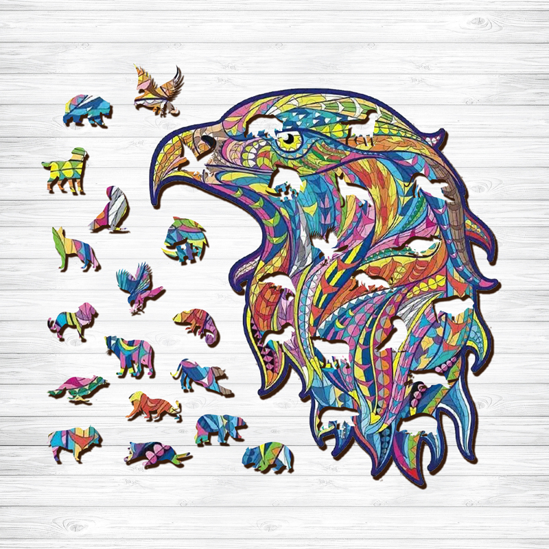 Eagle Wooden Jigsaw Puzzle - aimpuzzle