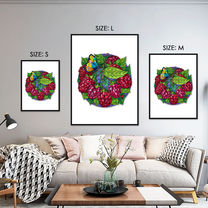 Butterfly and Mulberry Wooden Jigsaw Puzzle - aimpuzzle