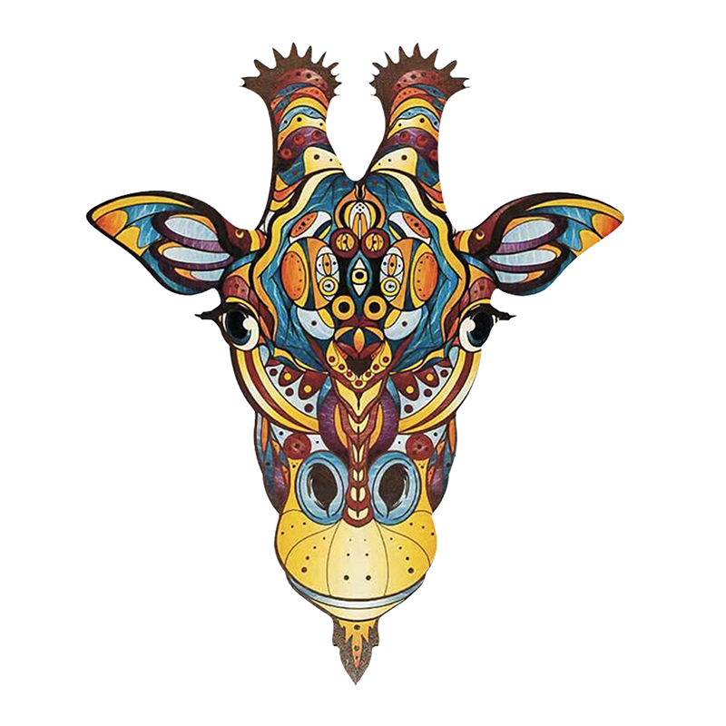 Giraffe Wooden Jigsaw Puzzle - aimpuzzle