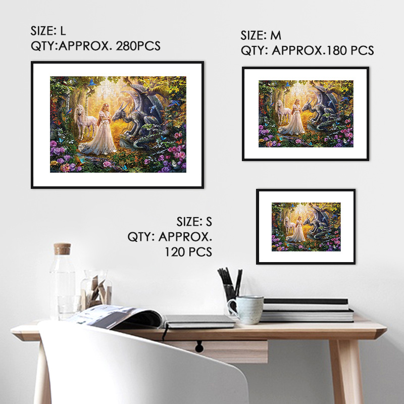 Dragon Lady Wooden Jigsaw Puzzle - aimpuzzle