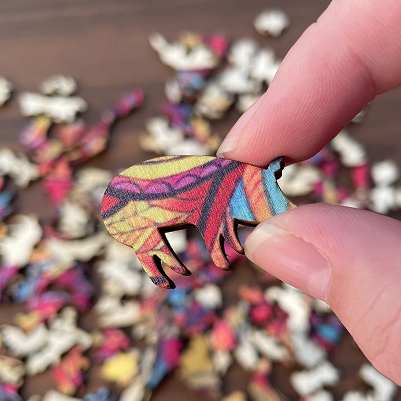 Flying Owl Wooden Jigsaw Puzzle - aimpuzzle