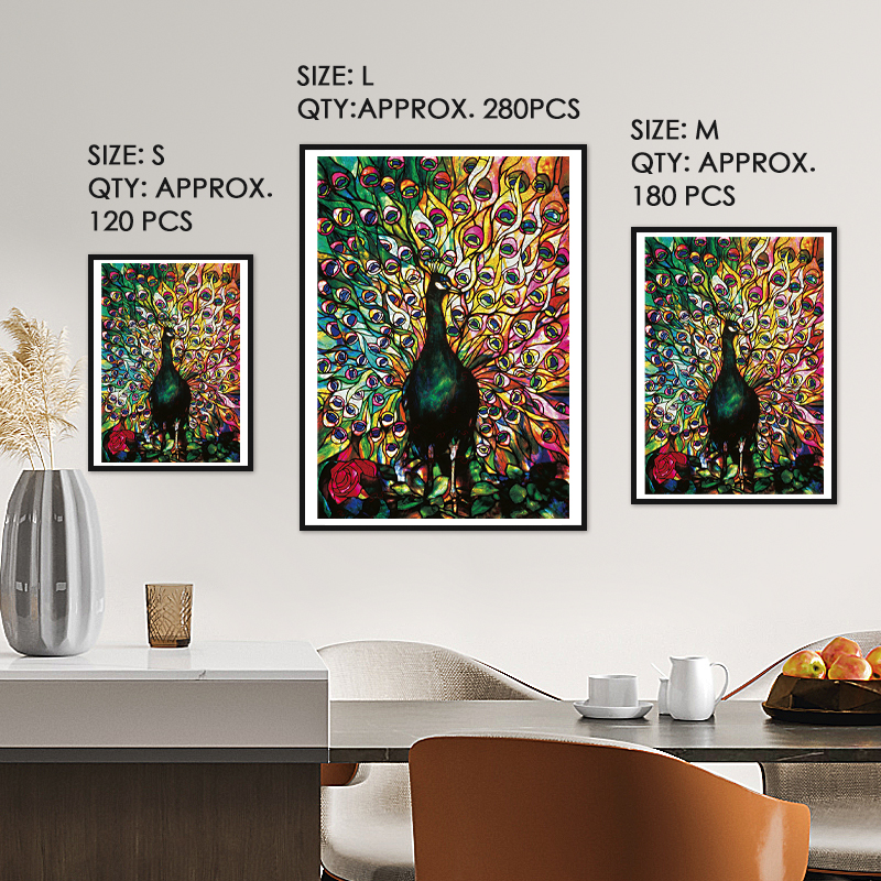 Peacock Wooden Jigsaw Puzzle - aimpuzzle