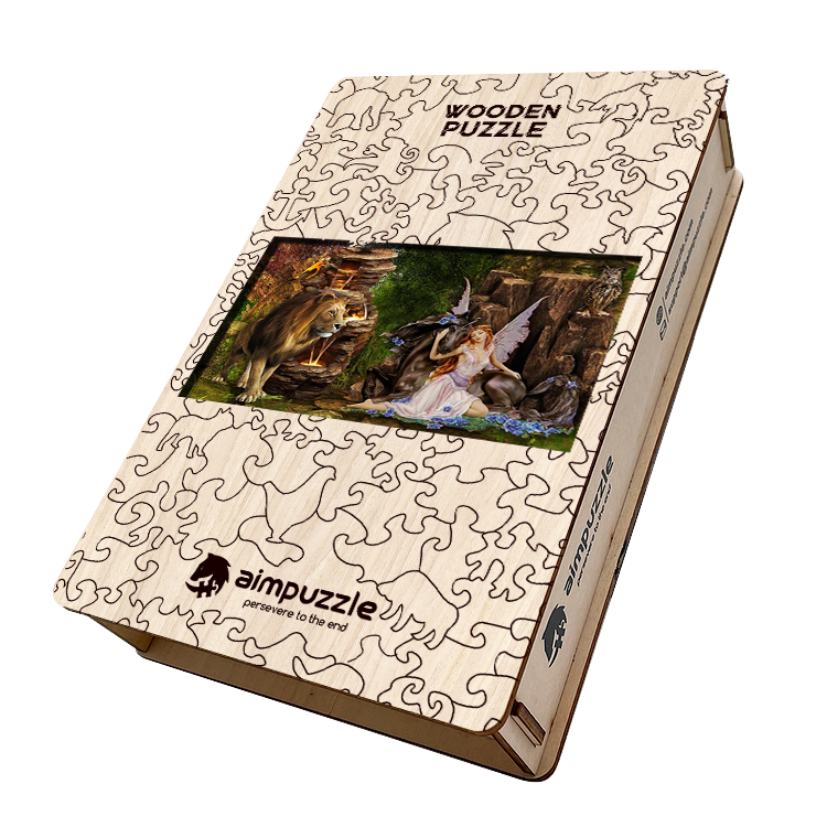 Beauty and the Beast Wooden Jigsaw Puzzle - aimpuzzle