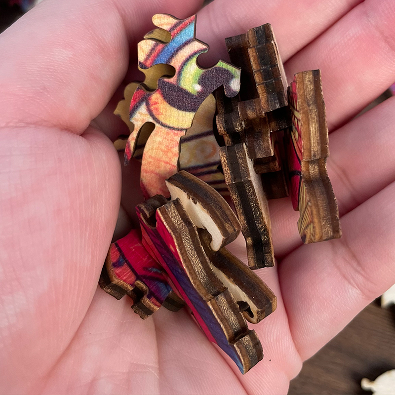 Parrot Wooden Jigsaw Puzzle - aimpuzzle