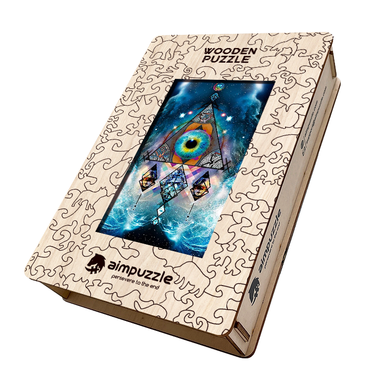 Illuminati Wooden Jigsaw Puzzle - aimpuzzle