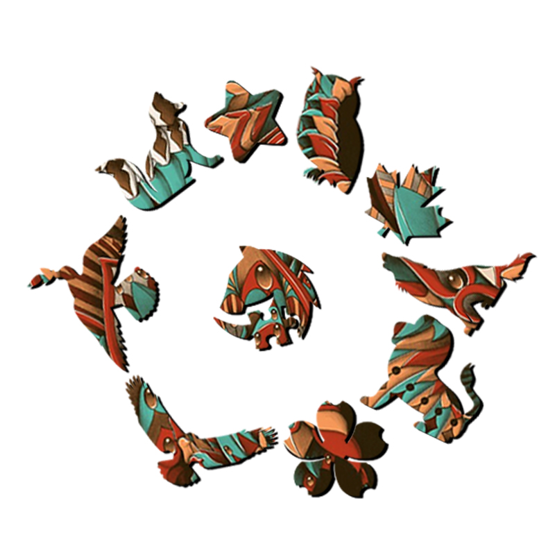 Skull Wooden Jigsaw Puzzle - aimpuzzle